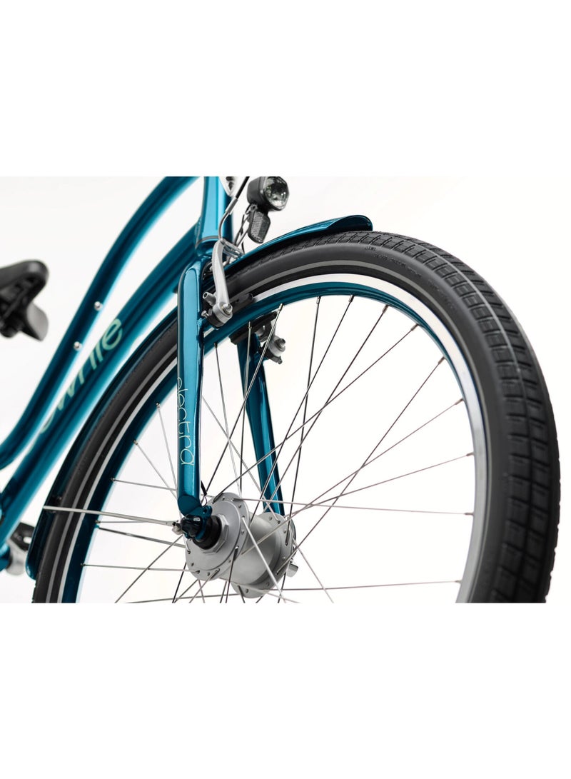 Women's Bike Electra Townie Original 7D EQ Step Thru Ocean Blue