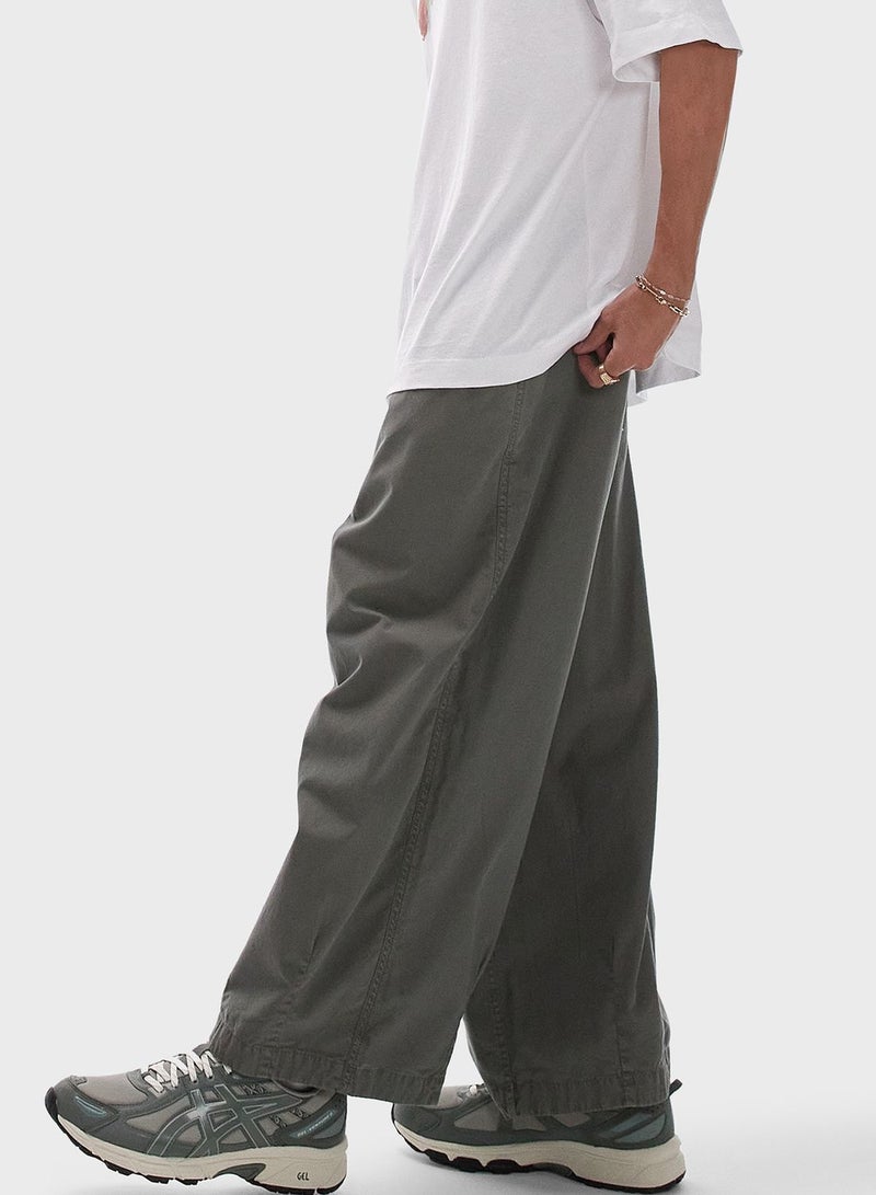 Oversized Cropped Pants