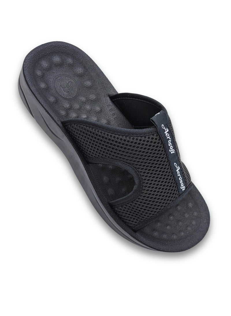 Aerosoft Men’s Sandals SM2021 Black