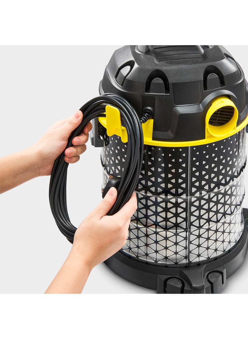 DVAC 2200 Dry Vacuum Cleaner, 22L Large Dust Container, Adjustable Suction, Blower Function 22 L 2200 W DVAC 2200 *AE Black