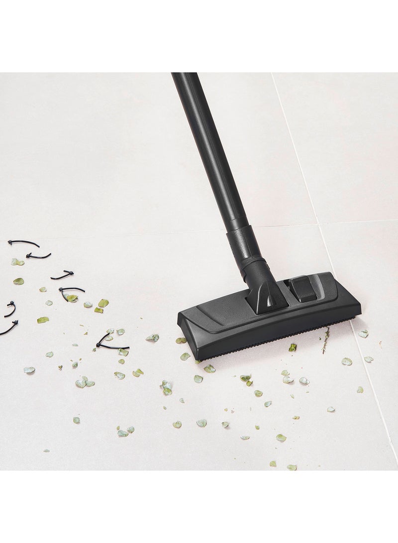 DVAC 1800 Bagless Canister Vacuum Cleaner, 1800W, 20L, Blower Function, Adjustable Suction 20 L 1800 W DVAC 1800 *AE Black