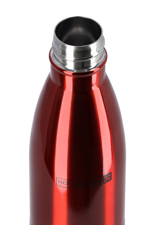 Vacuum Bottle Red/Silver