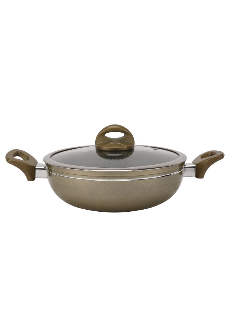DelCasa 10 Piece Non Stick Cookware Set, Suitable for gas, ceramic, halogen, induction, hot plate