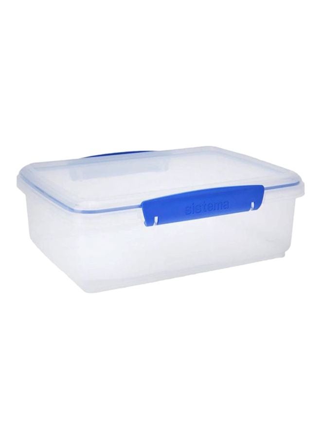 10-Piece Food Saver Case Clear/Blue Food Saver 2x2, Food Saver 3x1, Food Saver 3x0.4, Food Saver 2x0.2Liters