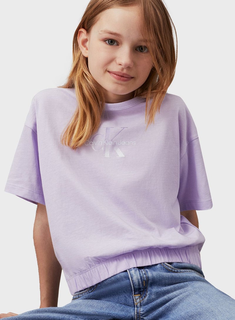 Kids Gradient Logo T-Shirt