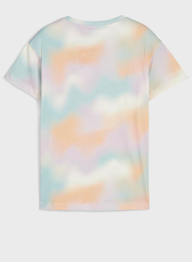 Kids Essential  Summer Daze Aop T-Shirt