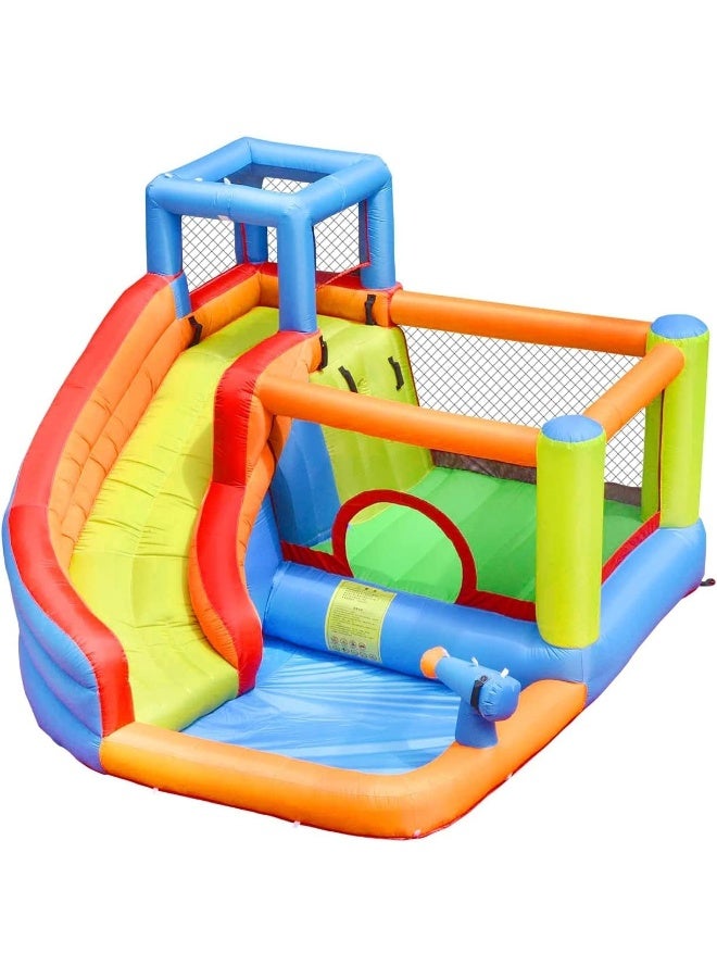 RBW Toys Bounce Slide House Jumper Water Slide Park Combo for Kids Outdoor Party with Air Blower