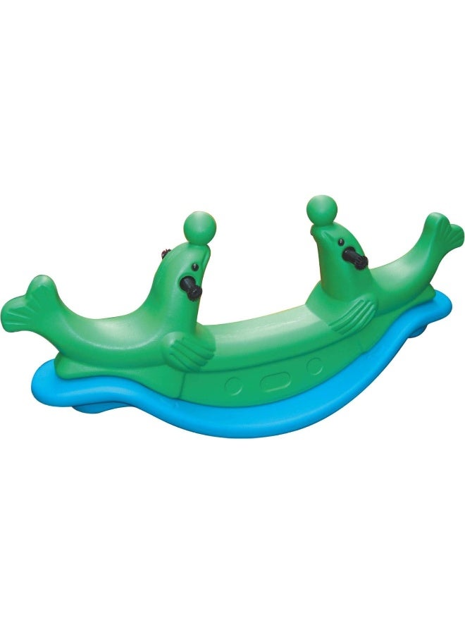 RBW TOYSs Double Rocking Seal Plastic Seesaw For 2 Kids in Activities Toys