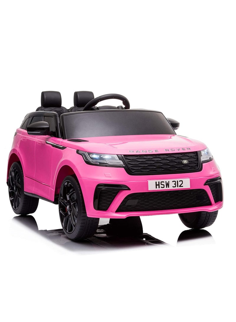 Licensed Range Rover Velar Rechargeable Battery Operated Car For Kids Ride On Baby Car With Remote Music Light Kids Car Electric Car Battery Operated Ride On Car For Kids,Boys Girls