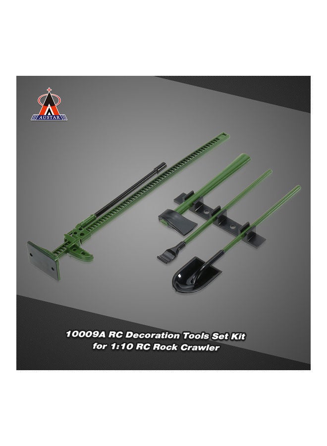 4-Piece RC Rock Crawler Decoration Tool Kit