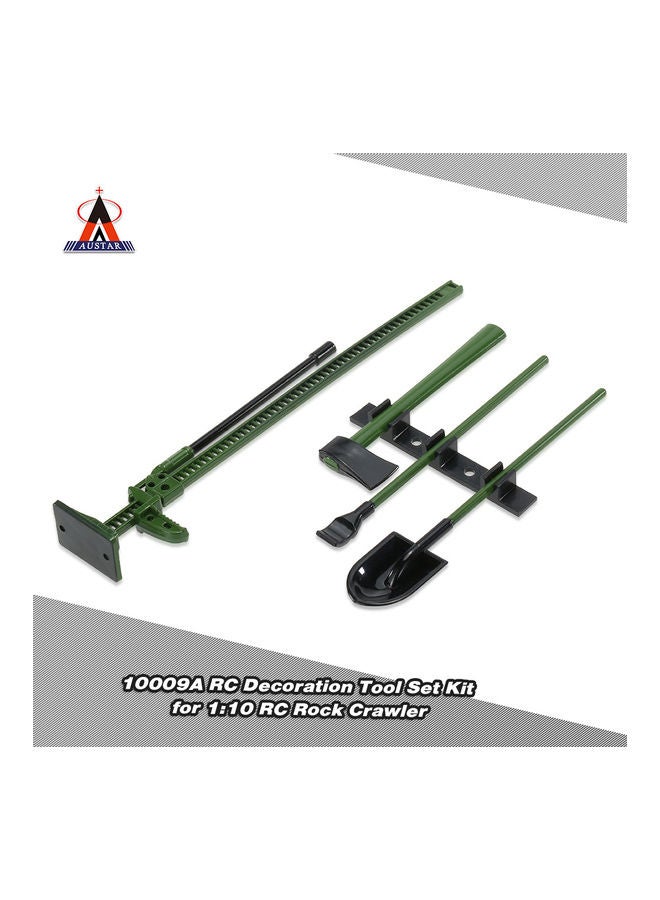 4-Piece RC Rock Crawler Decoration Tool Kit