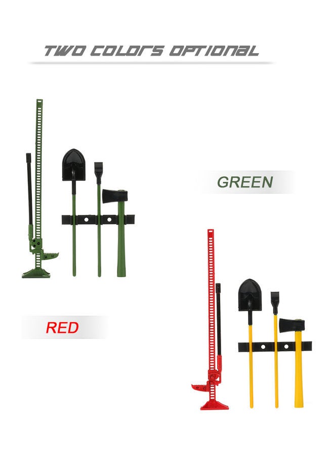 4-Piece RC Rock Crawler Decoration Tool Kit