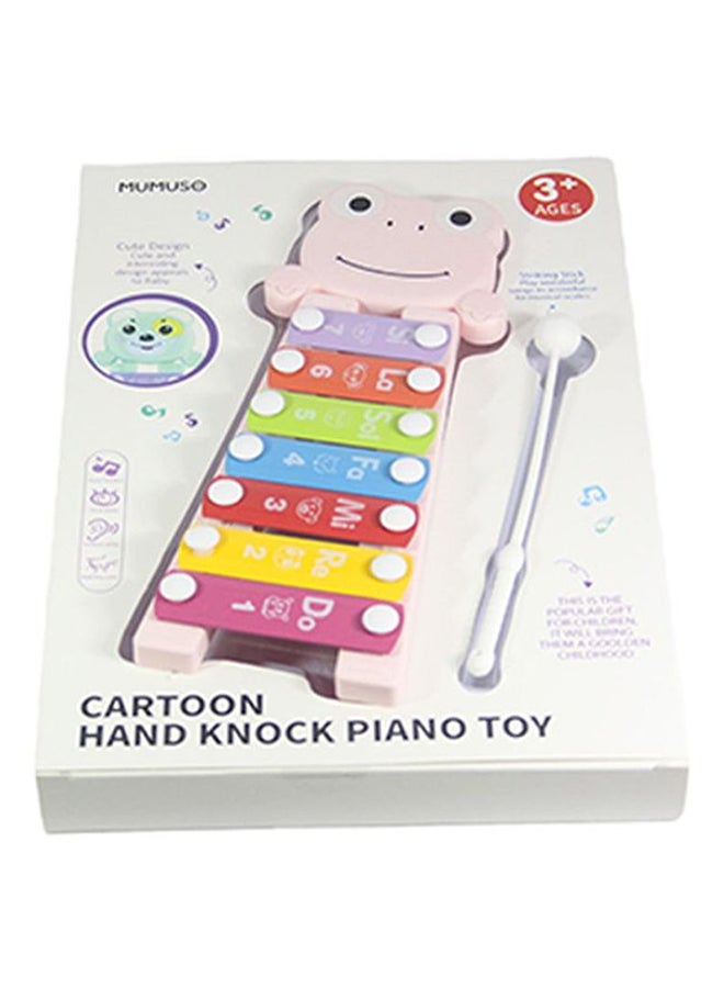 Cartoon Hand Knock Piano Toy 668-69 25x9x9cm