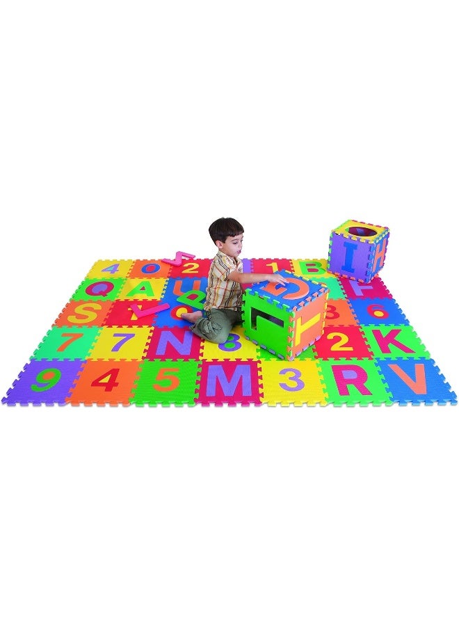 Edushape Foam Blocks, Edutiles Letters and Numbers