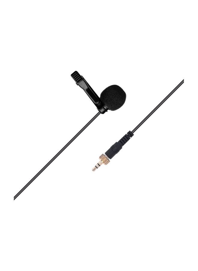 Omnidirectional Microphone Input Line Cable LU-D6075 Black