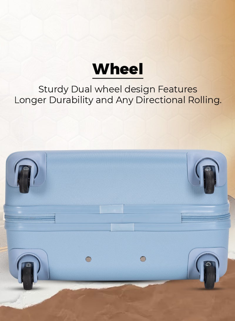 Single Hardside Spinner 4 Wheels Cabin Trolley Luggage With Number Lock 16 Inches