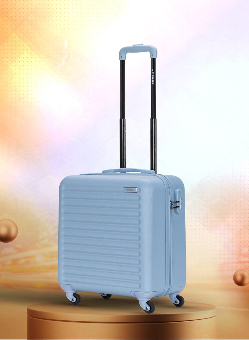Single Hardside Spinner 4 Wheels Cabin Trolley Luggage With Number Lock 16 Inches