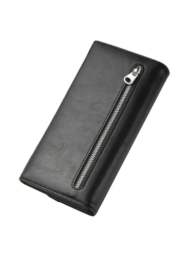 Comfortable And Stylish Long Wallet Black
