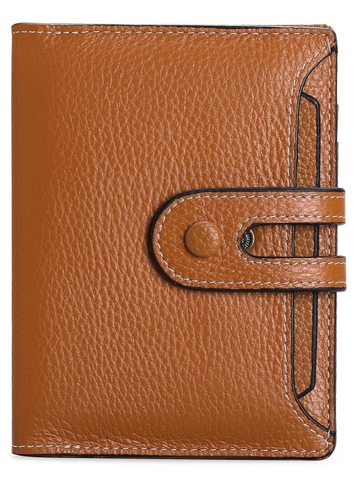 Women Leather Wallets Large Capacity RFID Blocking Card Holder Zipper Coin Pocket Ladies Purses