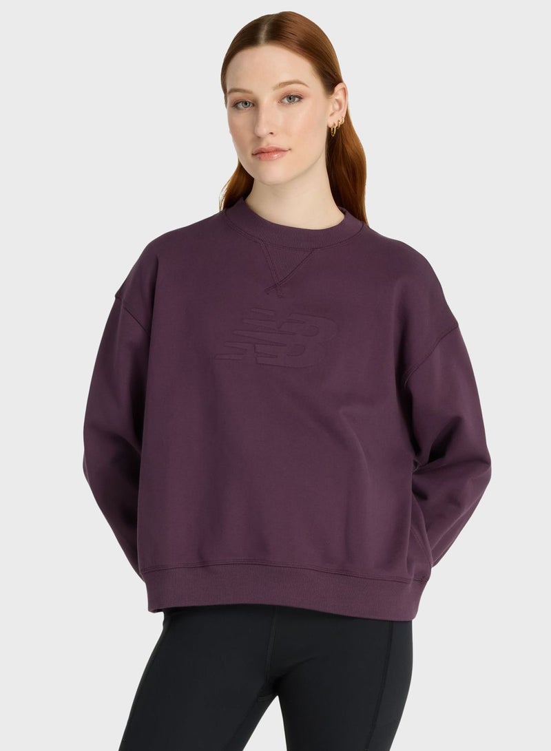 Logo French Terry Sweatshirt