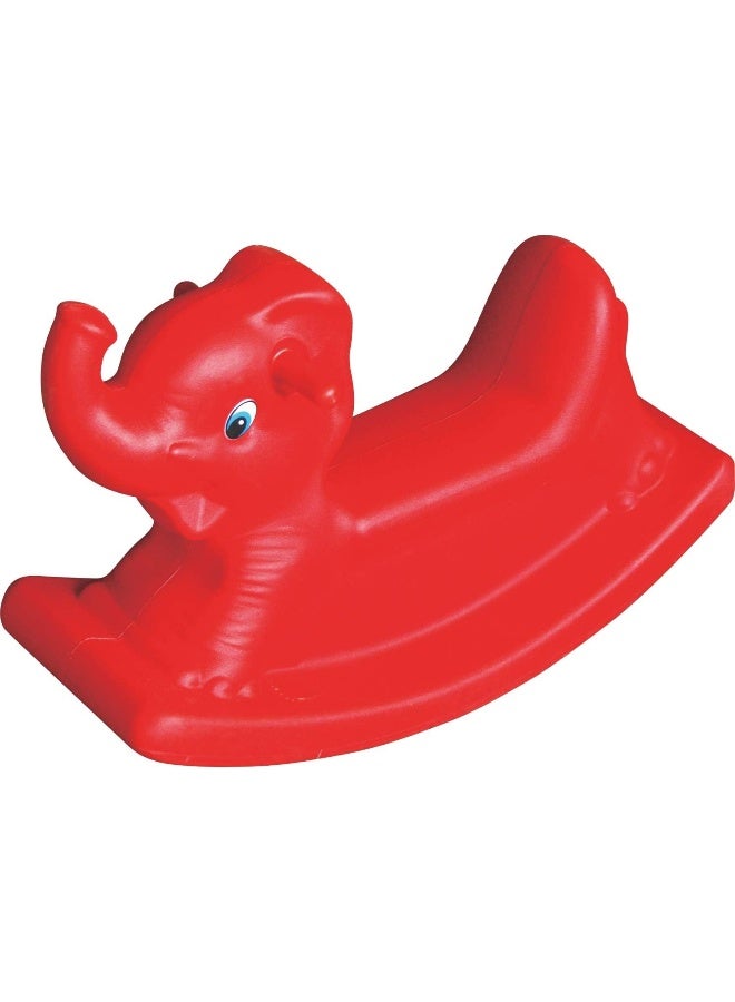 RBW TOYS 11196 Red Elephant Seesaw Toy