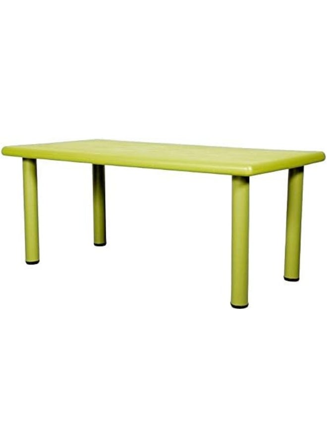 RBW TOYS Rectangular Table - 120 x 60 x 50 cm [Yellow, RBW TOYS-2704]