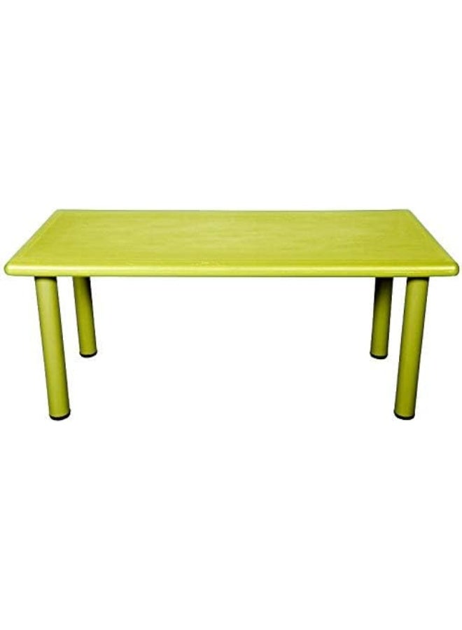 RBW TOYS Rectangular Table - 120 x 60 x 50 cm [Yellow, RBW TOYS-2704]