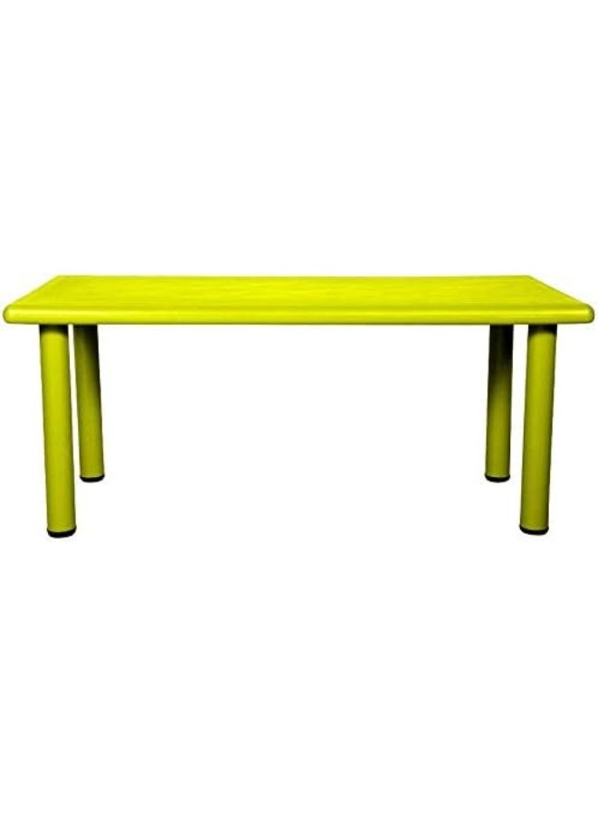 RBW TOYS Rectangular Table - 120 x 60 x 50 cm [Yellow, RBW TOYS-2704]