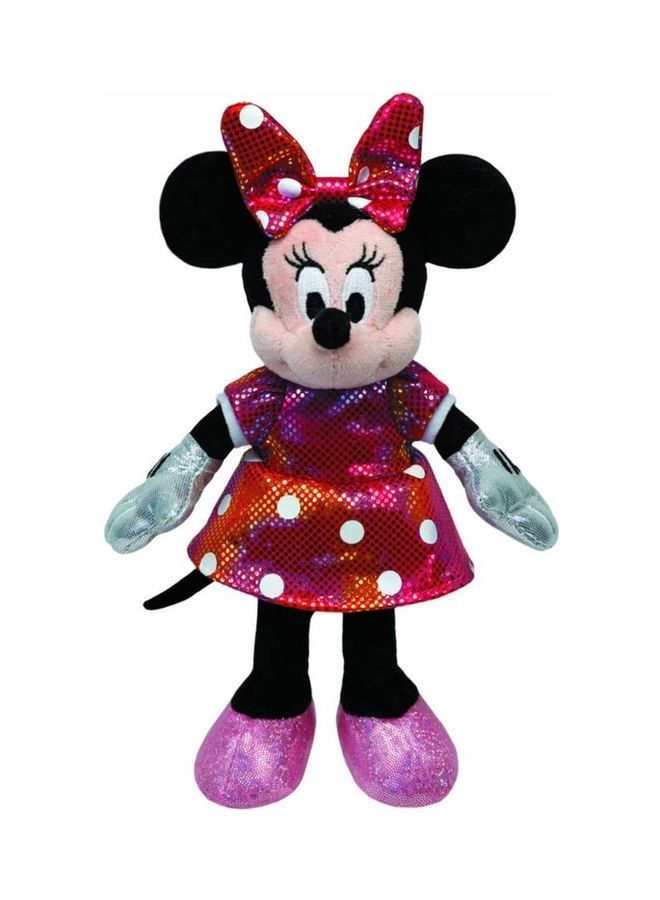 Disney Minnie Sparkle with Sound Medium Sized Stuffed Toy 9inch