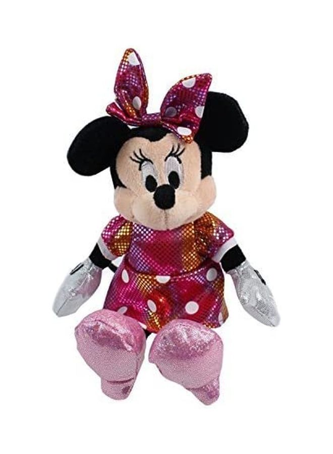 Disney Minnie Sparkle with Sound Medium Sized Stuffed Toy 9inch