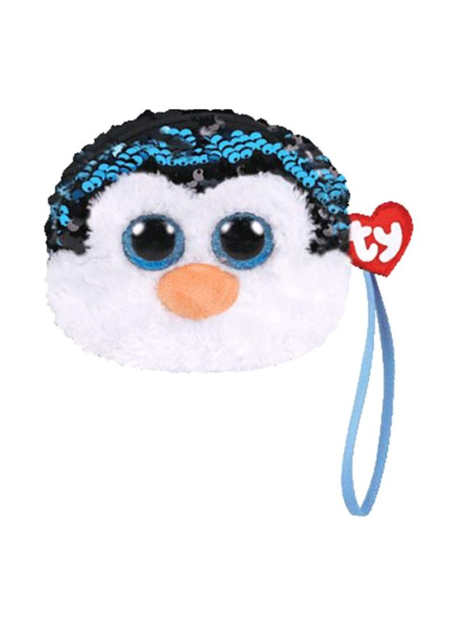 Reversible Sequin Waddle Penguin Purse