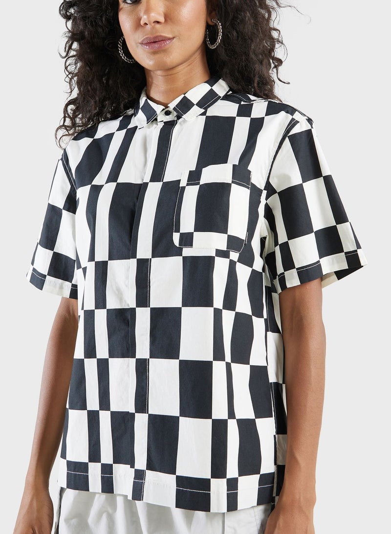 Woven Festival All Over Printed Shirt
