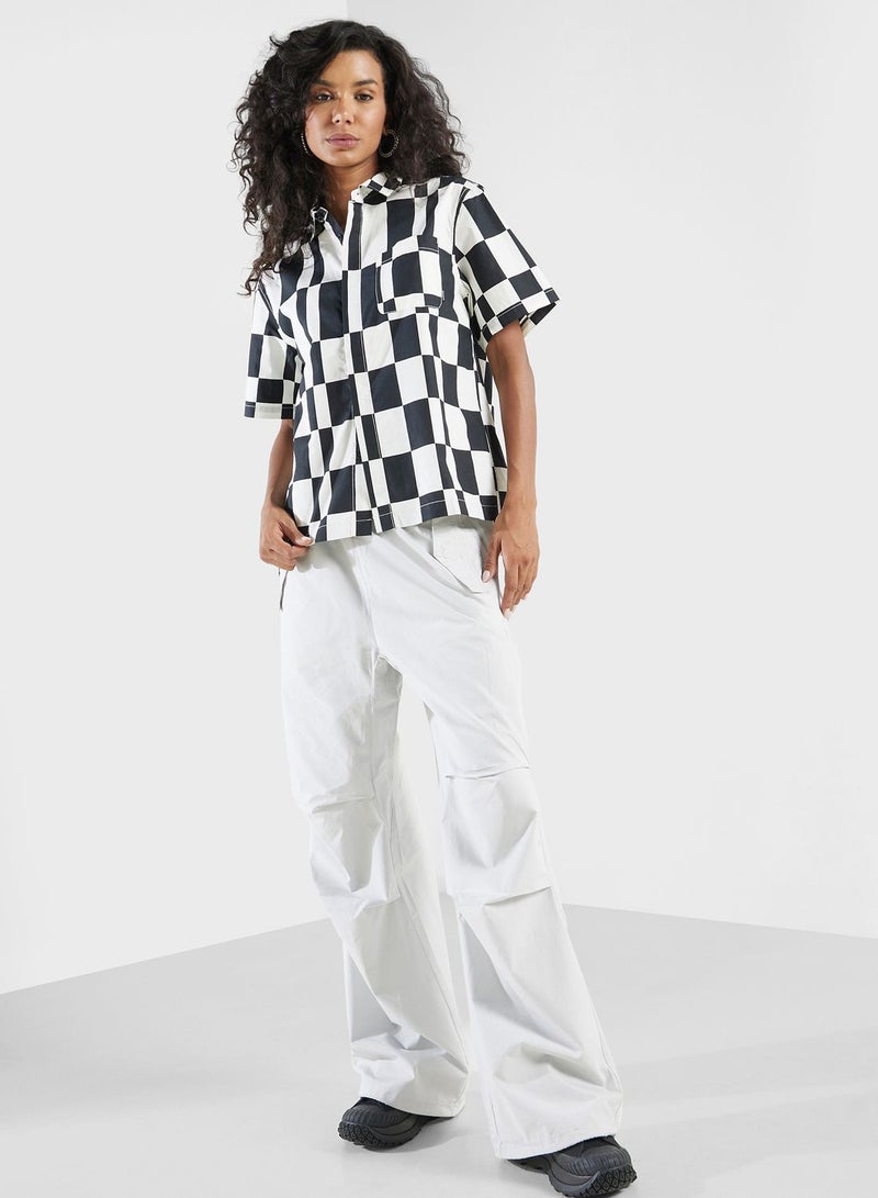 Woven Festival All Over Printed Shirt
