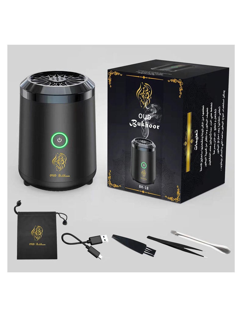 CRONY BK-18 Bukhoor Mini Oud Incense Bukhoor Burner Rechargeable
