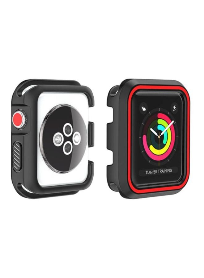 Rugged Armor Bumper Protective Case Cover For Apple Watch Series 1/2/3 42mm Multicolour