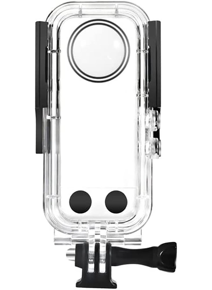 Waterproof Case for Insta 360 one X3 Action Camera, Underwater Diving Protective Housing 40M with Bracket Accessories