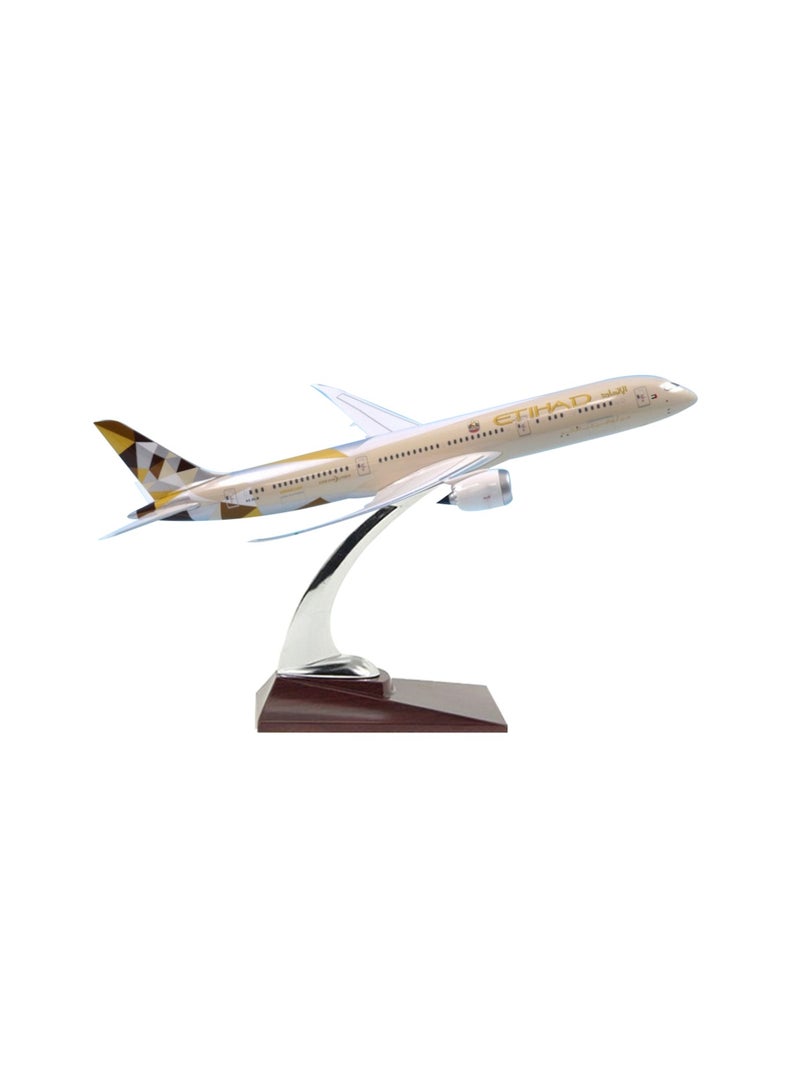 45cm Airplanes Boeing 787 Aircraft Diecast Metal Miniature Airplane Model