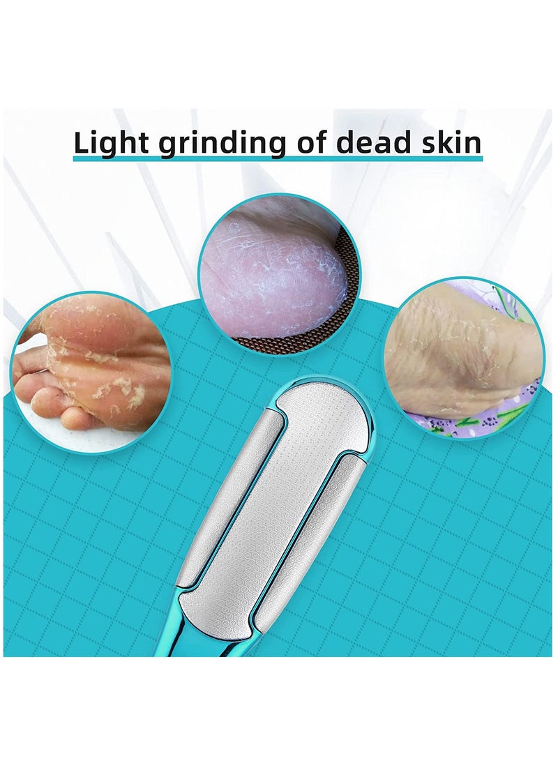 4 Grinding Surface Foot File, Original design, Multiple functions, Foot seam can also be smooth, Foot scrubber dead skin remover, Foot file callus remover for feet