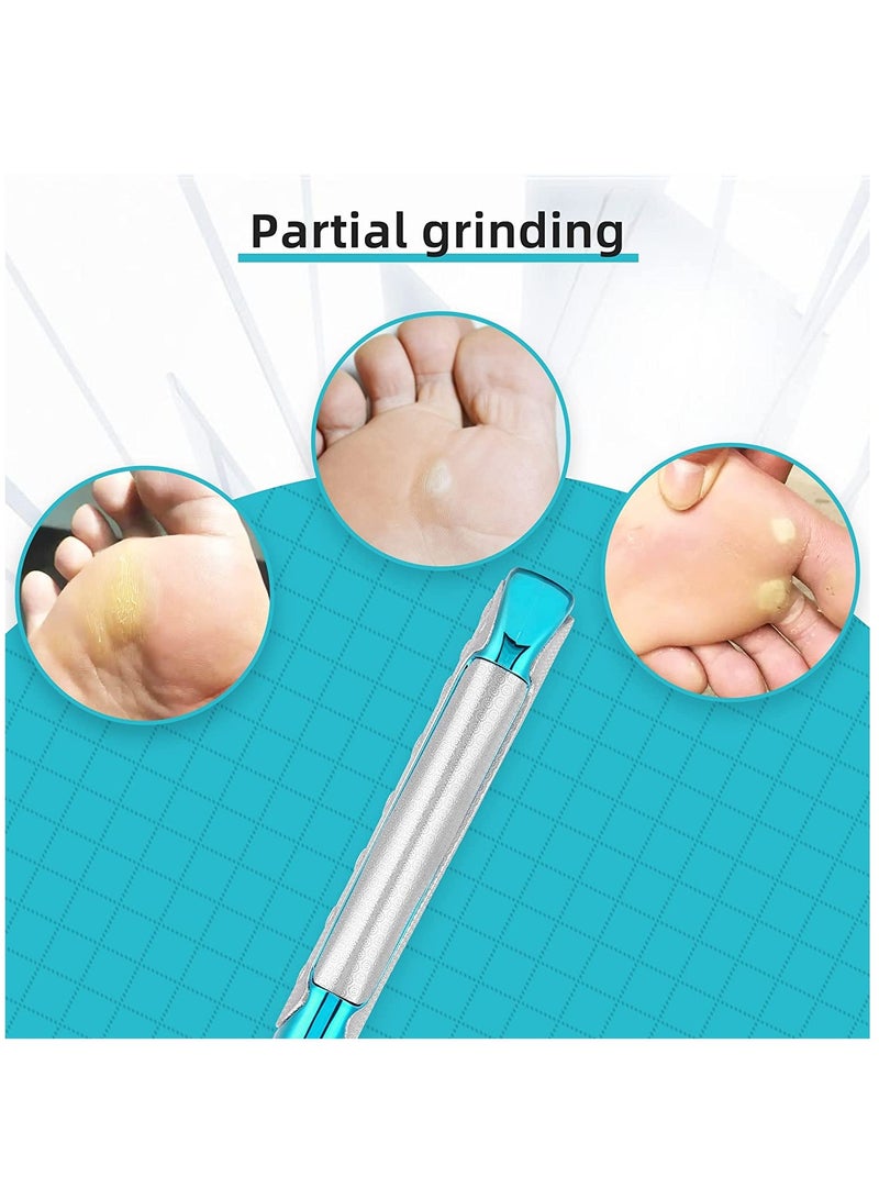 4 Grinding Surface Foot File, Original design, Multiple functions, Foot seam can also be smooth, Foot scrubber dead skin remover, Foot file callus remover for feet