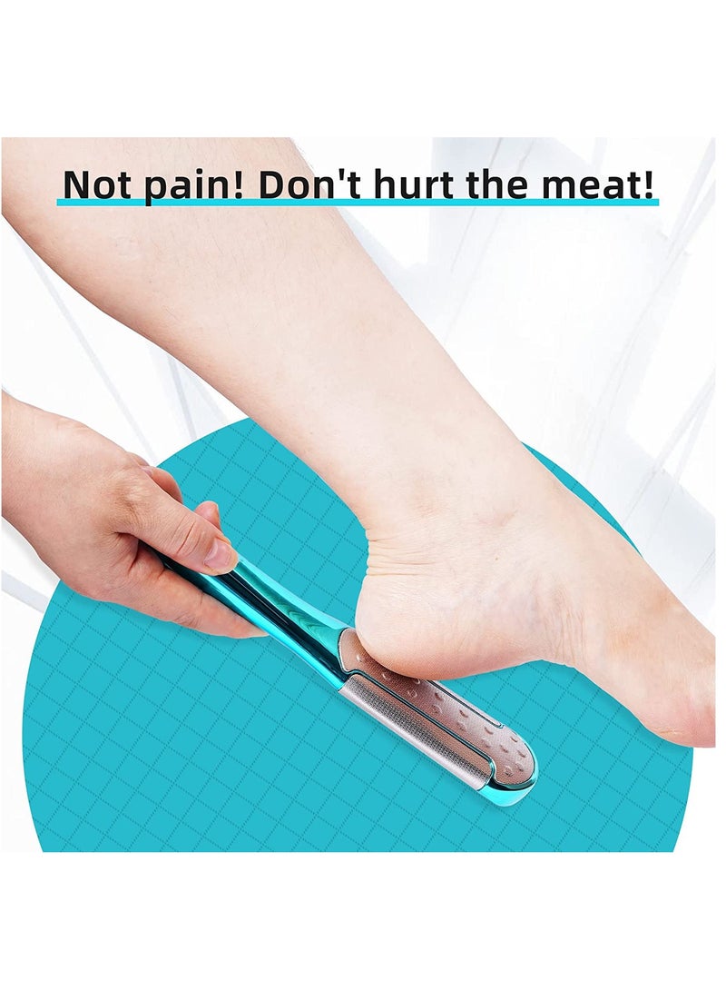 4 Grinding Surface Foot File, Original design, Multiple functions, Foot seam can also be smooth, Foot scrubber dead skin remover, Foot file callus remover for feet