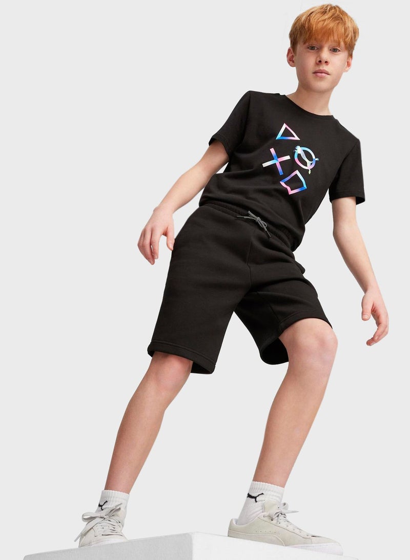 Kids Playstation Shorts