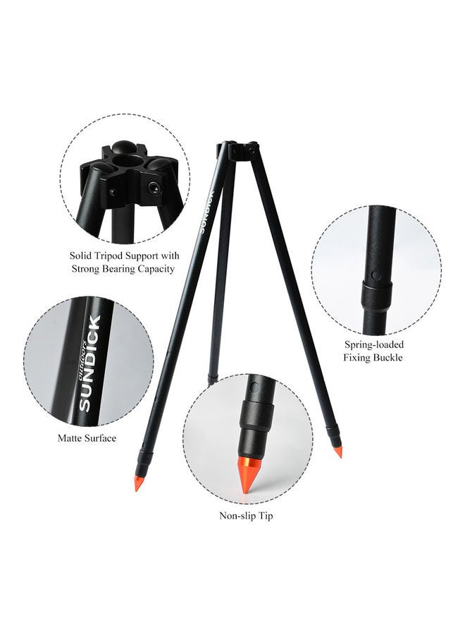 Retractable Campfire Tripod Set