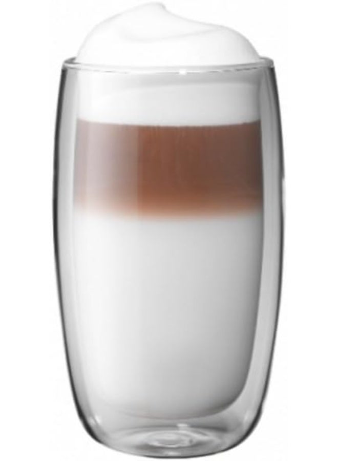 Zwilling Sorrento Double Wall Glass 0.35L 2 Pieces S . For Hot And Cold Drinks. Shatter Proof. Dishwasher Safe. Microwave Safe.