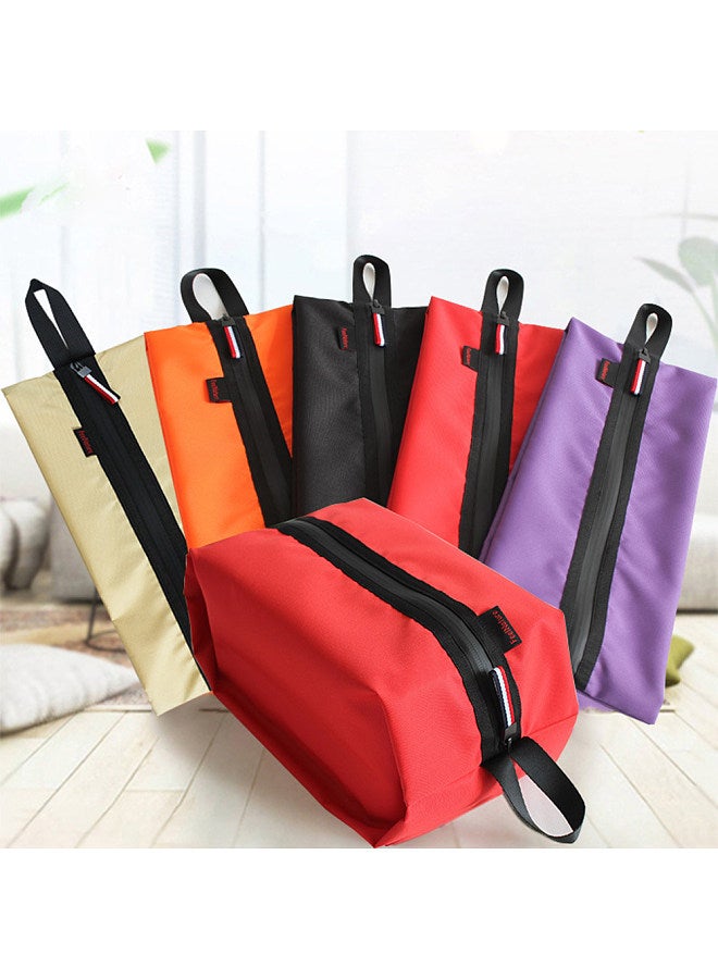 Travel Shoe Bag for Men and Women Water-resistant Shoe Storage Organizer with Zipper Closure