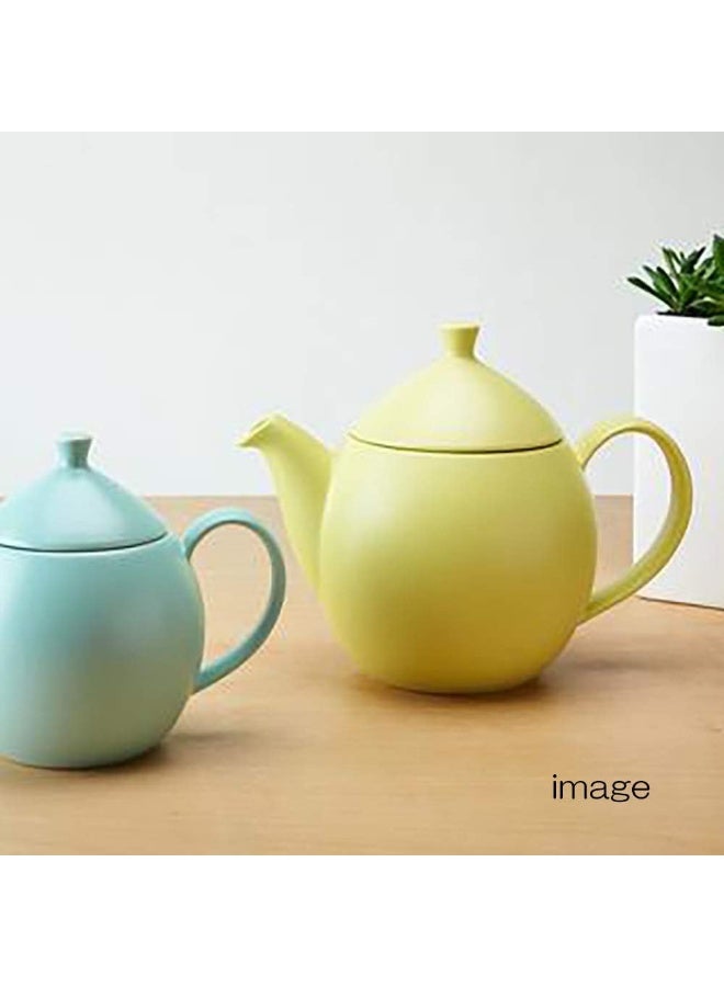 Dew Teapot With Basket Infuser Lemon Grass 32 Oz/946Ml
