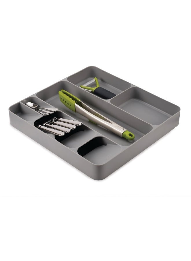 DrawerStore Kitchen Drawer Organizer Tray for Cutlery Utensils and Gadgets