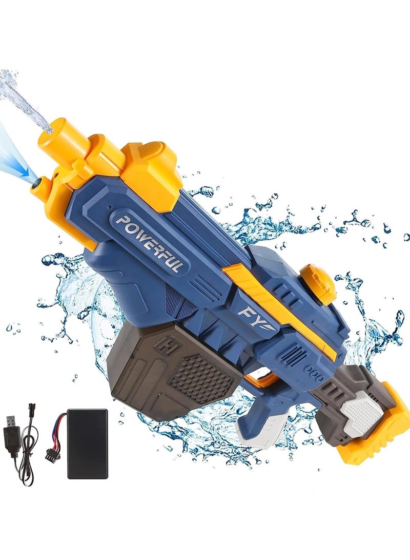 Electric Water Gun for Kids, High Pressure Water Gun Electric Powerful Squirt Guns, Automatic Large Capacity Water Blasters for Kids & Adults Summer Pool Beach Party