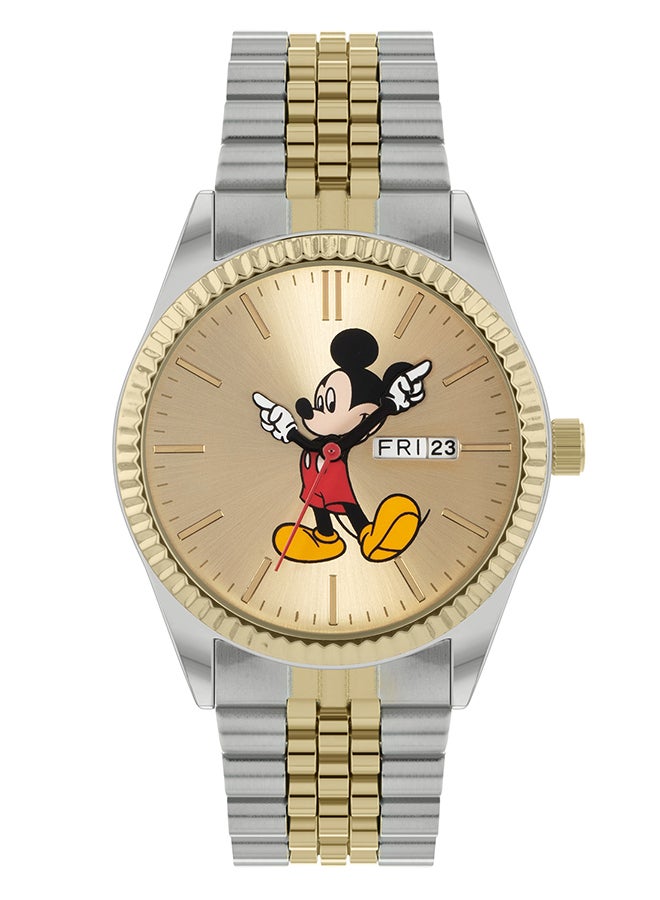 Kid's Unisex Analog Round Shape Stainless Steel Wrist Watch MK8185 - 55 Mm