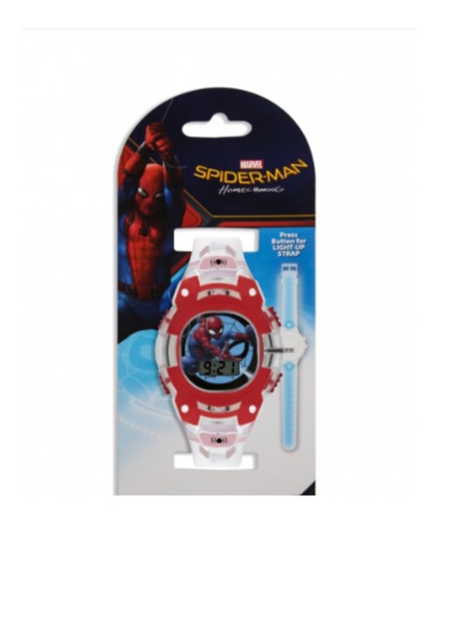 Boy's Digital Round Shape Silicone Wrist Watch SPD4564 - 35 Mm