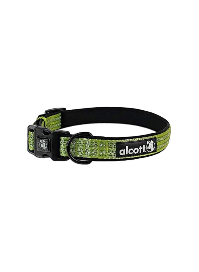 Adventure Dog Collar Green/Black L